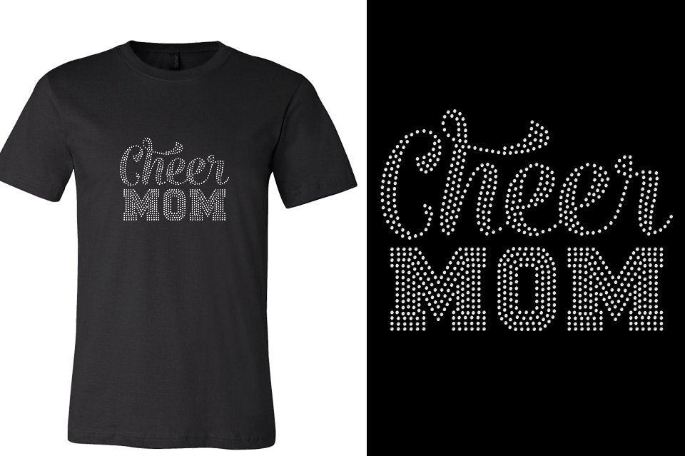 Rhinestones CA Cheer Athletics Cheer Mom Unisex T-shirt