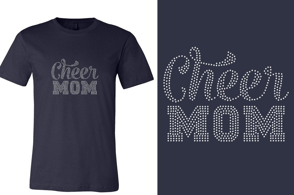Rhinestones CA Cheer Athletics Cheer Mom Unisex T-shirt