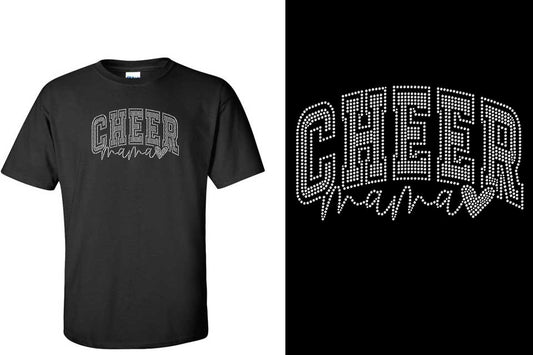 Rhinestones CA Cheer Athletics Cheer Mama Unisex T-shirt